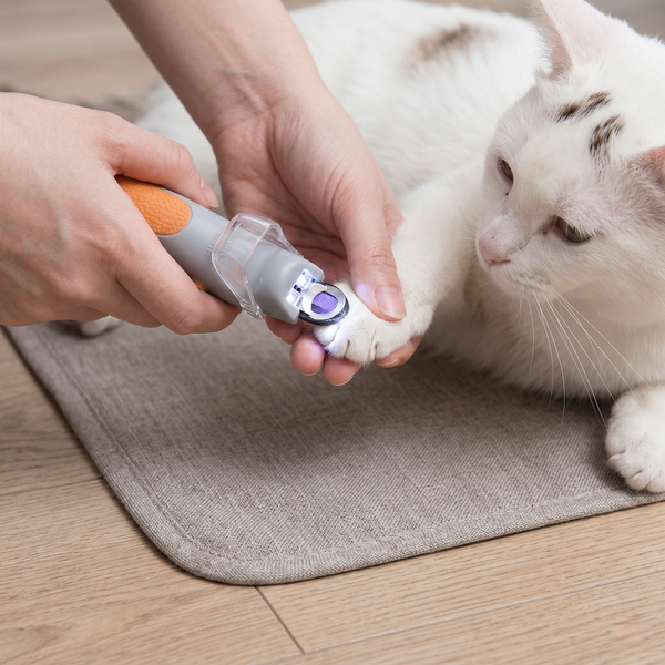 CozyPaws™ LED Pet Nail Clipper — See the Quick, Never Cut Too Deep — Safe Precision Trimming for Cats & Dogs