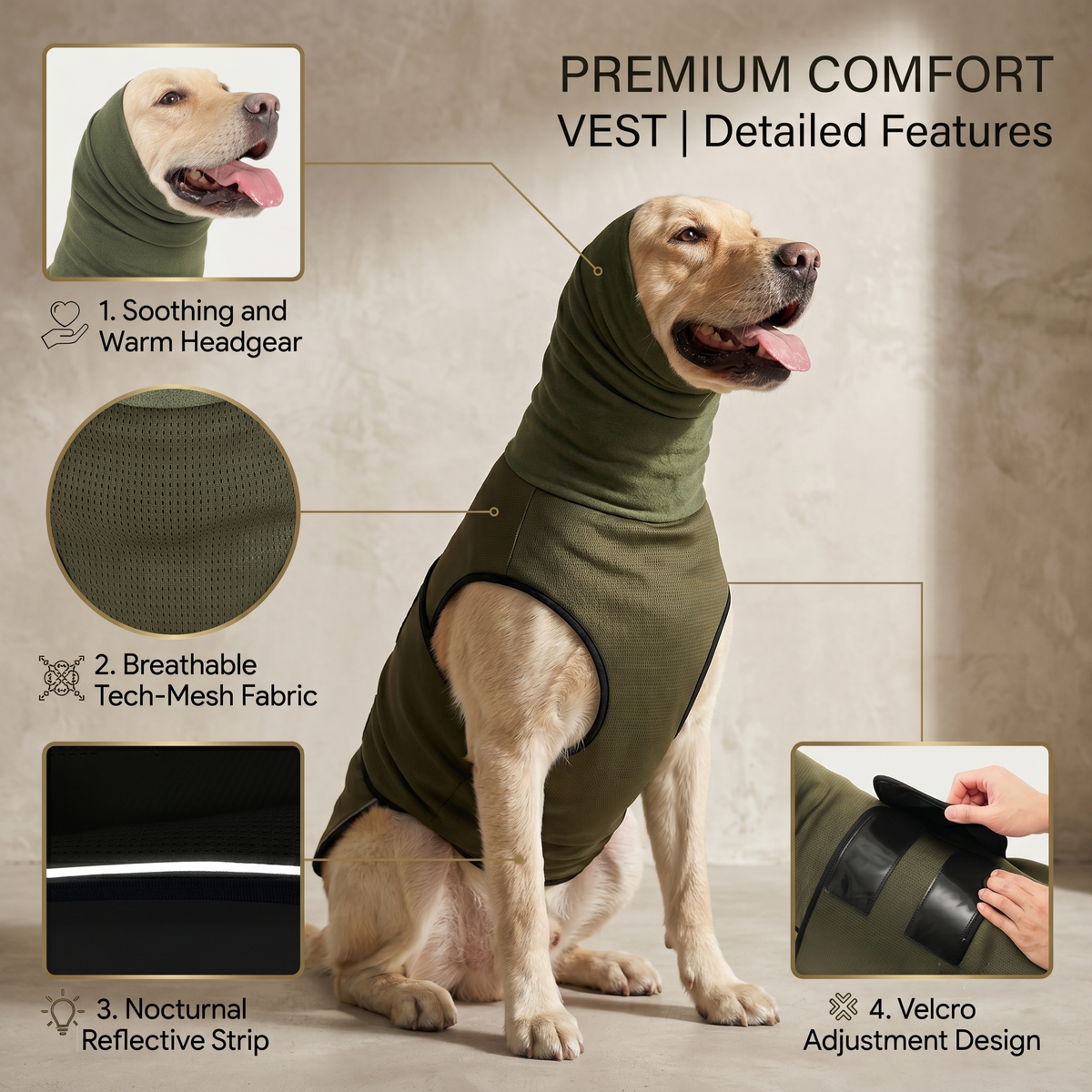 Dog Anxiety Vest: The Complete Guide to Calming Compression & Noise Reduction for Dogs (2026)