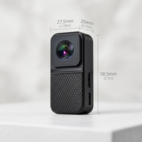 CozyPaws pet collar camera dimensions — 27.5mm wide, 20mm deep and 58.5mm tall with 1080P HD lens and USB-C port - Image 4