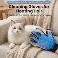 CozyPaws™ pet deshedding grooming glove with soft silicone tips – for cats and dogs - Image 2