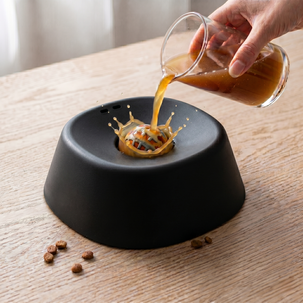 CozyPaws™ Dog Licking Bowl - Slow Liquid Feeder for Broth, Puree & Supplements