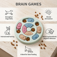 CozyPaws interactive dog puzzle feeder brain game benefits — mental stimulation, slow feeding, and training - Image 3