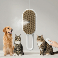 USB rechargeable pet steam brush 120mAh battery - Image 6