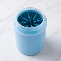 CozyPaws™ portable dog paw cleaner in blue – dishwasher safe with splash-proof lid - Image 9